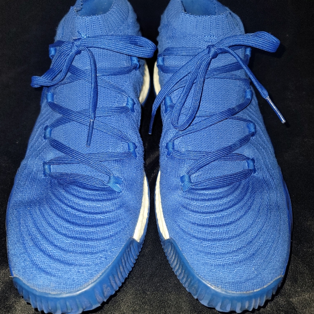 Adidas Crazy Explosive Low PE Mens Basketball Shoes Blue Primeknit Size 16